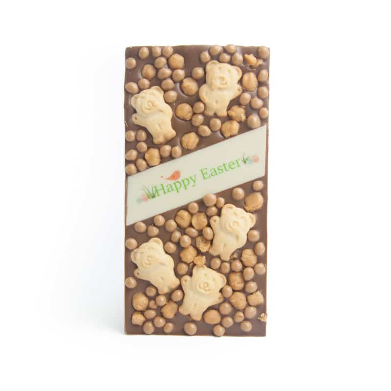 Crunchy Caramel Easter Slab
