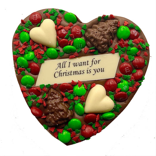 All I want for Christmas heart