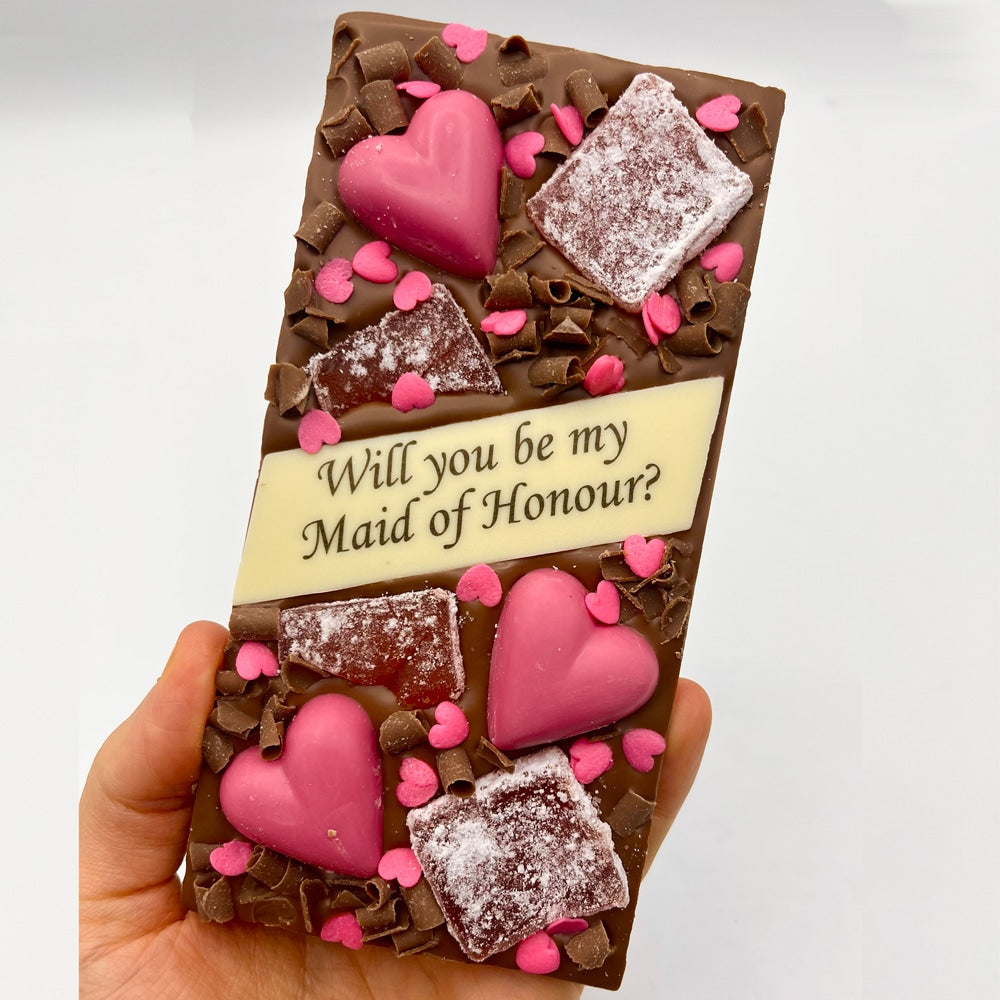 Maid of Honour proposal block