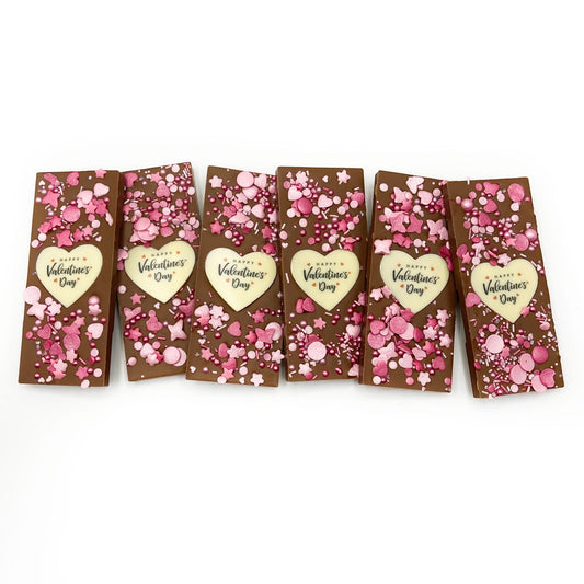 Happy Valentines 45g bars - pack of 6