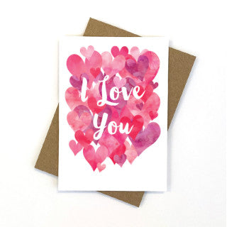 I Love You Greeting Card