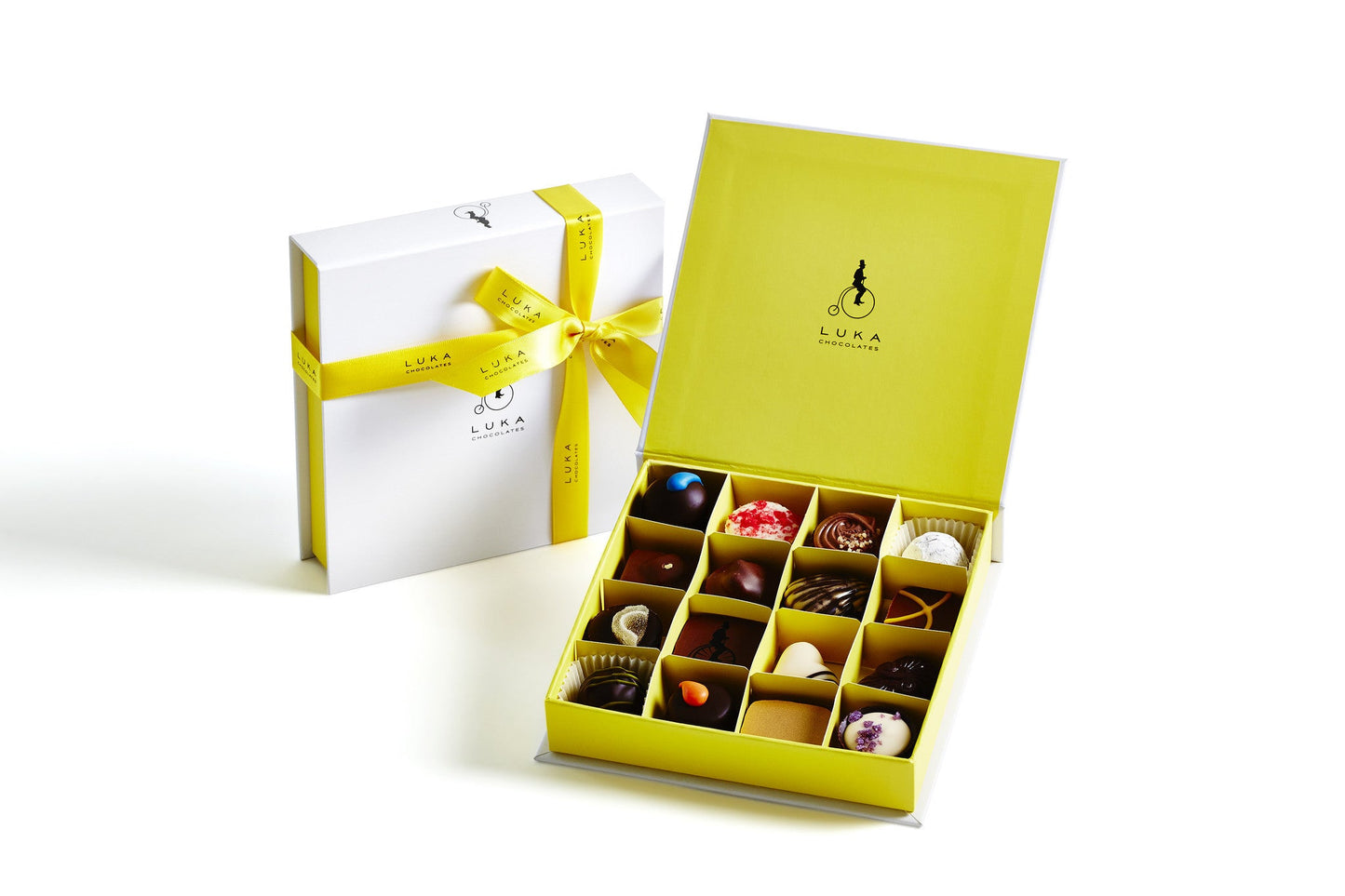 Handmade Chocolate Gift Box - 16 Pieces