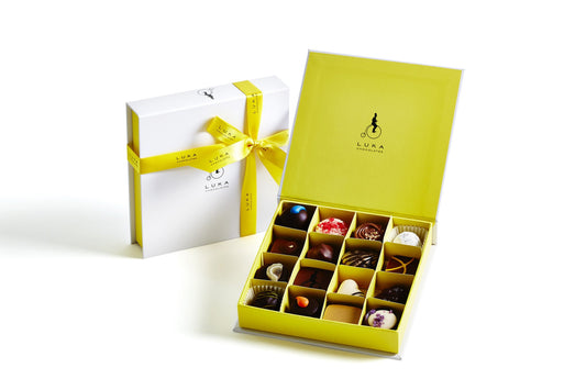 Handmade Chocolate Gift Box - 16 Pieces