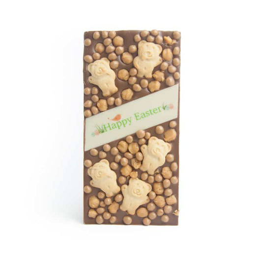Crunchy Caramel Easter Slab