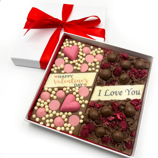 Valentine's 2 bar gift box