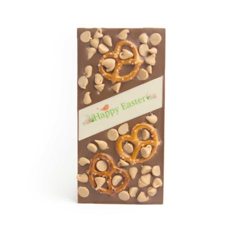 Peanut Butter Pretzel Easter Slab