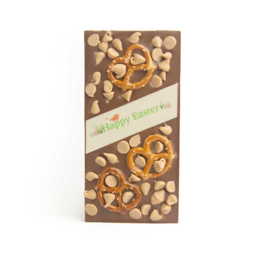 Peanut Butter Pretzel Easter Slab