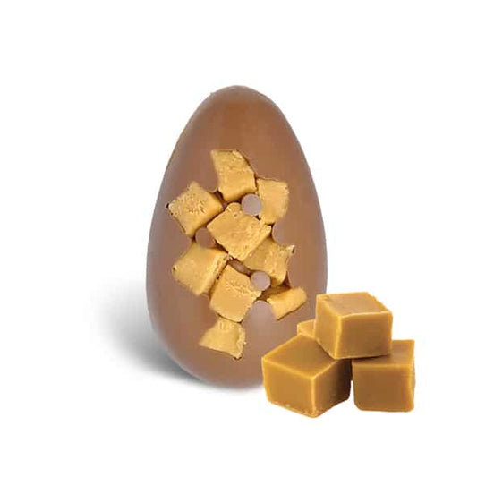 Caramel Fudge Surprise Egg
