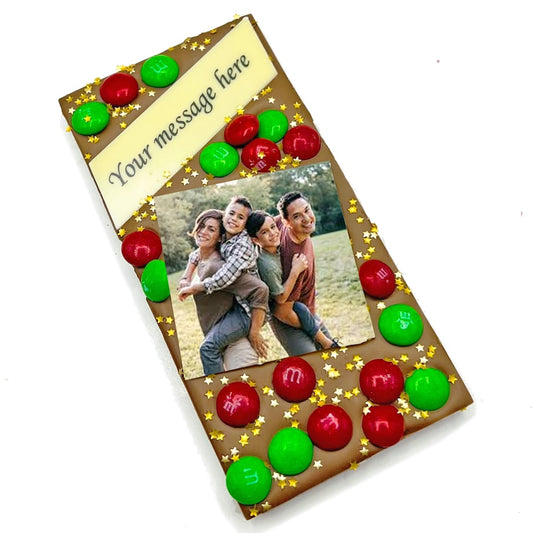 Christmas Photo Message bar