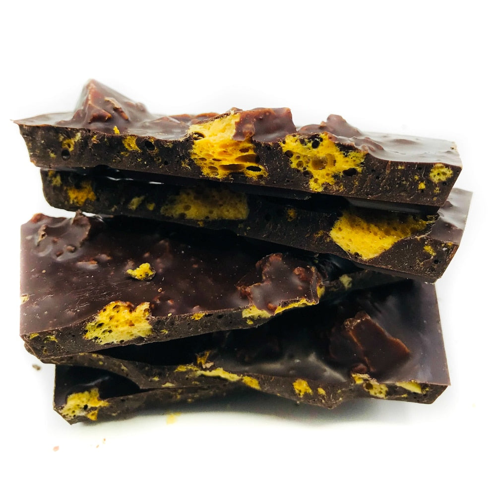 Dark Chocolate Honeycomb Block