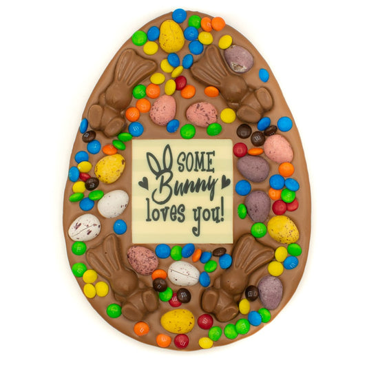 Some Bunny Loves You Egg Slab